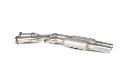 Scorpion BMW M3 E46 2001-2006 Exhaust Mid Pipe / Centre/Center Section (Section 2, 2.5in 63.5mm) - Performance Middle Link Pipe, Cat-Back Centre Replacement, S54 Stainless Upgrade - Direct-Fit Bolt-On with OEM & Scorpion Rear Sections - UK Made