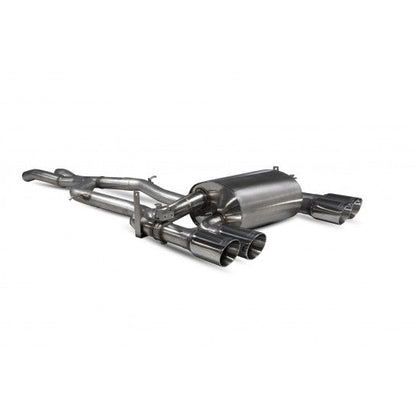 Scorpion Exhausts - None Resonated Cat Back with Electronic Valve (BMW M3 F80 / M4 F82/F83)