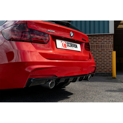 Scorpion Exhausts - Half System Exhaust (Multiple Options) BMW F30/F31 330D/335D, F32 430D/435D