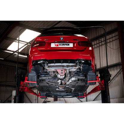Scorpion Exhausts - Half System Exhaust (Multiple Options) BMW F30/F31 330D/335D, F32 430D/435D