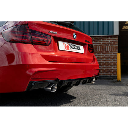 Scorpion Exhausts - Half System Exhaust (Multiple Options) BMW F30/F31 330D/335D, F32 430D/435D