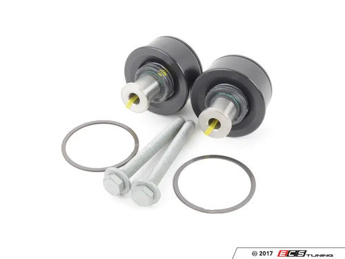 Turner Motorsport BMW F22 F23 F30 F32 F33 F36 Front Lower Control Arm / Thrust Arm Tension Strut Monoball Spherical Bearing Bush Upgrade - Hydro Bush Delete Ball Joint Conversion for Sharper Steering & Brake Shimmy Fix - Polyurethane Bush Alternative