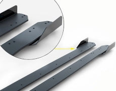 Maxton Design - Street PRO Side Skirts Diffusers + Flaps Mercedes-AMG CLA 45 C117 Facelift