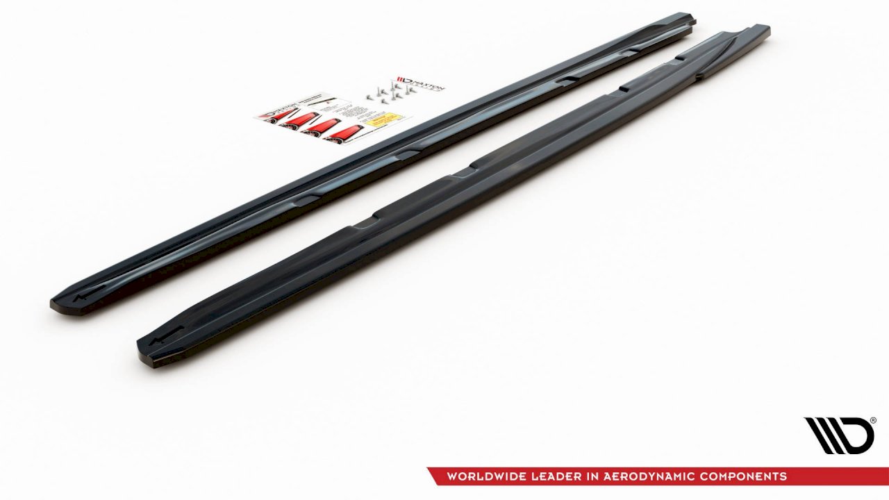 Maxton Design - SIDE SKIRTS SPLITTERS V5 SEAT LEON CUPRA/ FR MK3 FACELIFT (2017-2019)