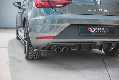 Maxton Design - REAR SIDE SPLITTERS SEAT LEON MK3 FR FACELIFT (2016-2020)
