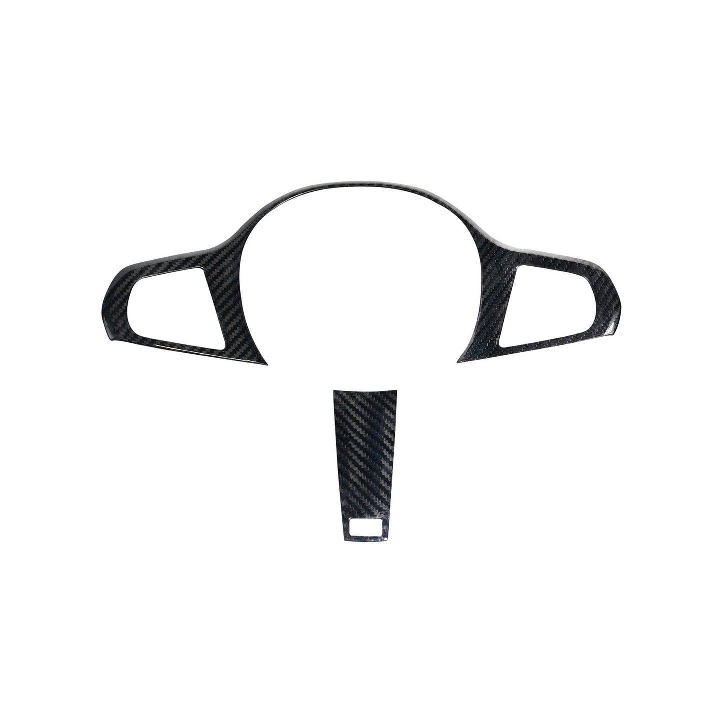SHFT BMW G Series Steering Wheel Trim Cover In Gloss Carbon Fibre
