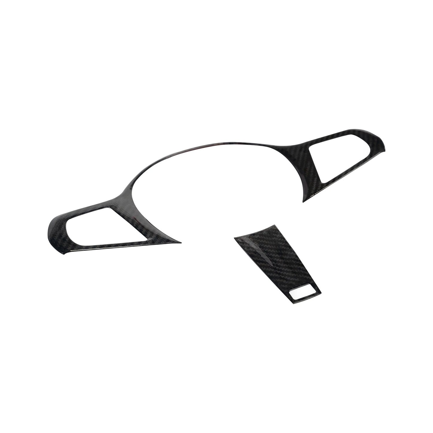 SHFT BMW G Series Steering Wheel Trim Cover In Gloss Carbon Fibre