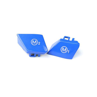 SHFT BMW Steering Wheel M Mode Buttons M1 & M2 In Blue