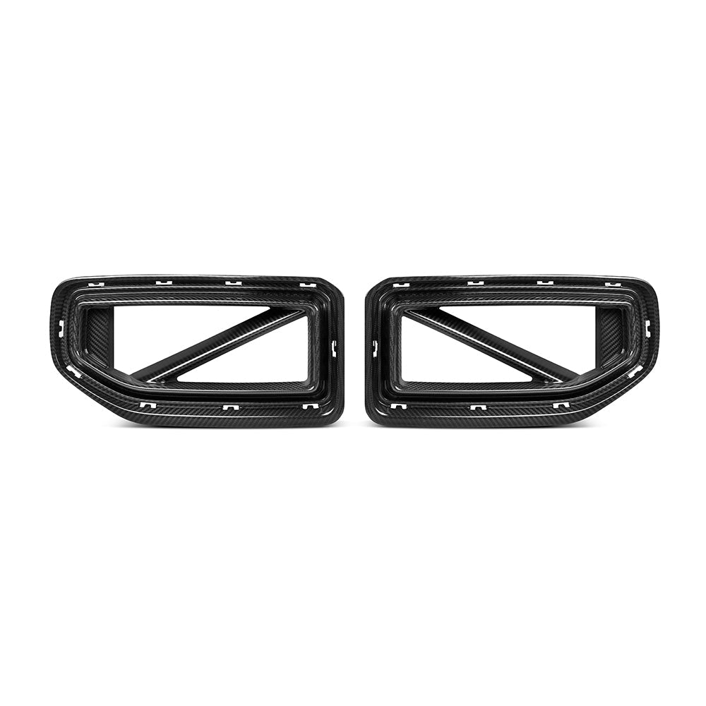 SooQoo BMW G87 M2 Front Grilles In Gloss Carbon Fibre