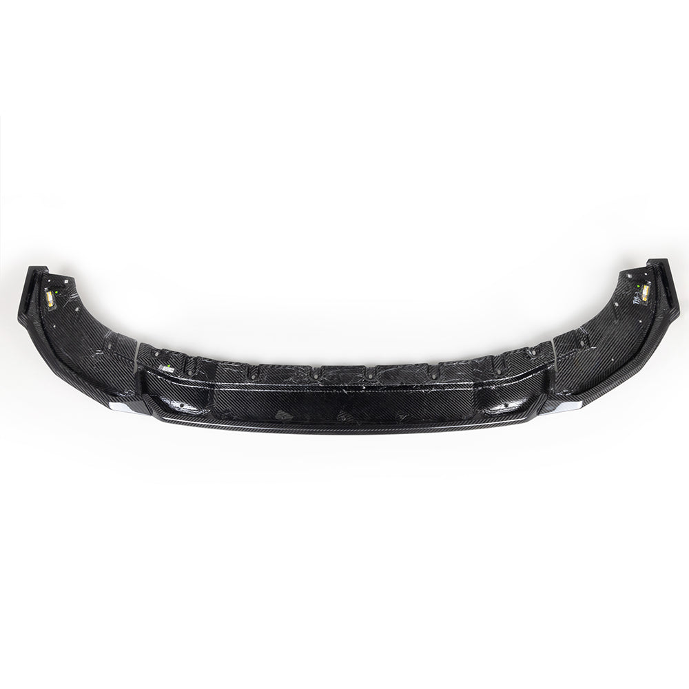 SooQoo BMW G42 M240i Front Splitter In Gloss Carbon Fibre