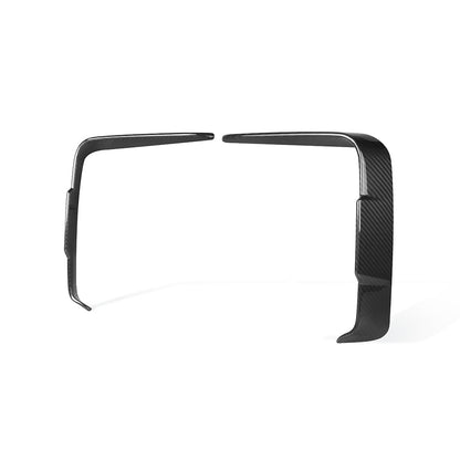 SooQoo BMW G22 G23 4 Series Front & Rear Bumper Inserts In Gloss Carbon Fibre