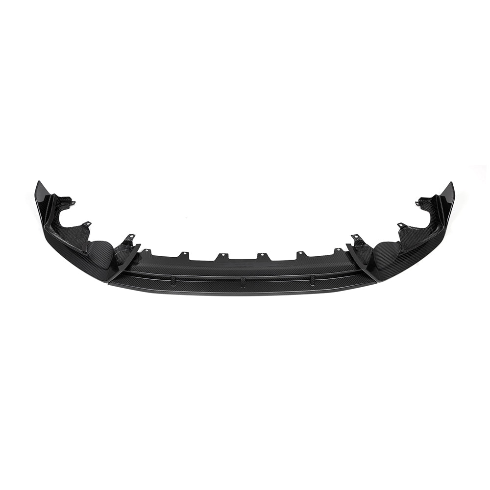 SooQoo BMW X3 G01 / X4 G02 LCI Front Splitter In Gloss Carbon Fibre