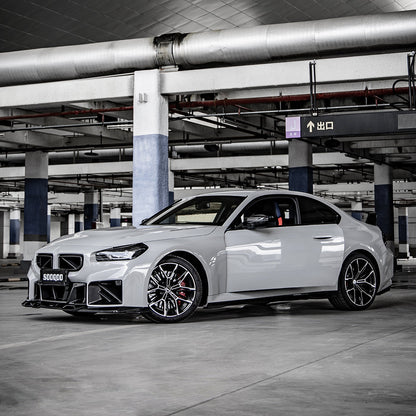 SooQoo BMW G87 M2 Side Skirts In Gloss Carbon Fibre