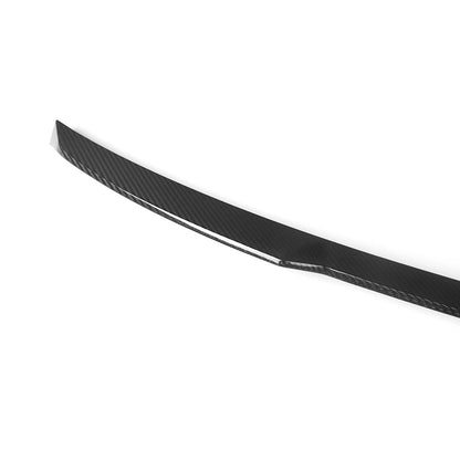 SooQoo BMW G05 X5 Rear Trunk Spoiler In Gloss Carbon Fibre