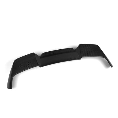 SooQoo BMW G05 X5 Rear Roof Spoiler In Gloss Carbon Fibre