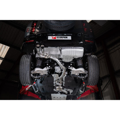 Scorpion Exhaust - Rear Silencer Delete - Land Rover Defender D200 / D250 / D300 / D350
