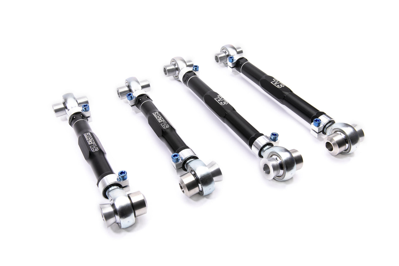 SPL Parts Titanium Adjustable Rear Upper Camber Arms for BMW F2X F3X 2/3/4 Series F20 F21 F22 F23 F30 F31 F34 F32 F33 F36 (Pair) | Rear Upper Control Arms/Links Camber/Alignment Kit | SPL RUA F3X