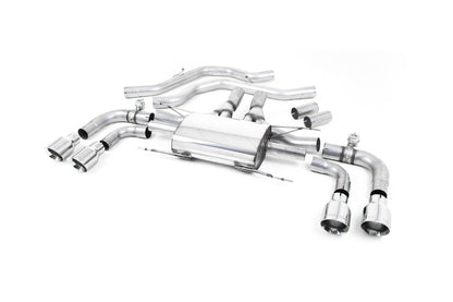 Milltek Sport - Alfa Romeo Giulia Quadrifoglio 2.9 V6 Bi-Turbo (Non OPF/GPF Models) 2017 - Exhaust System (Multiple Options)