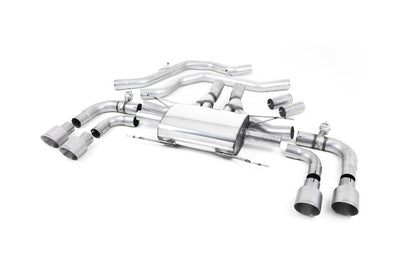Milltek Sport - Alfa Romeo Giulia Quadrifoglio 2.9 V6 Bi-Turbo (Non OPF/GPF Models) 2017 - Exhaust System (Multiple Options)