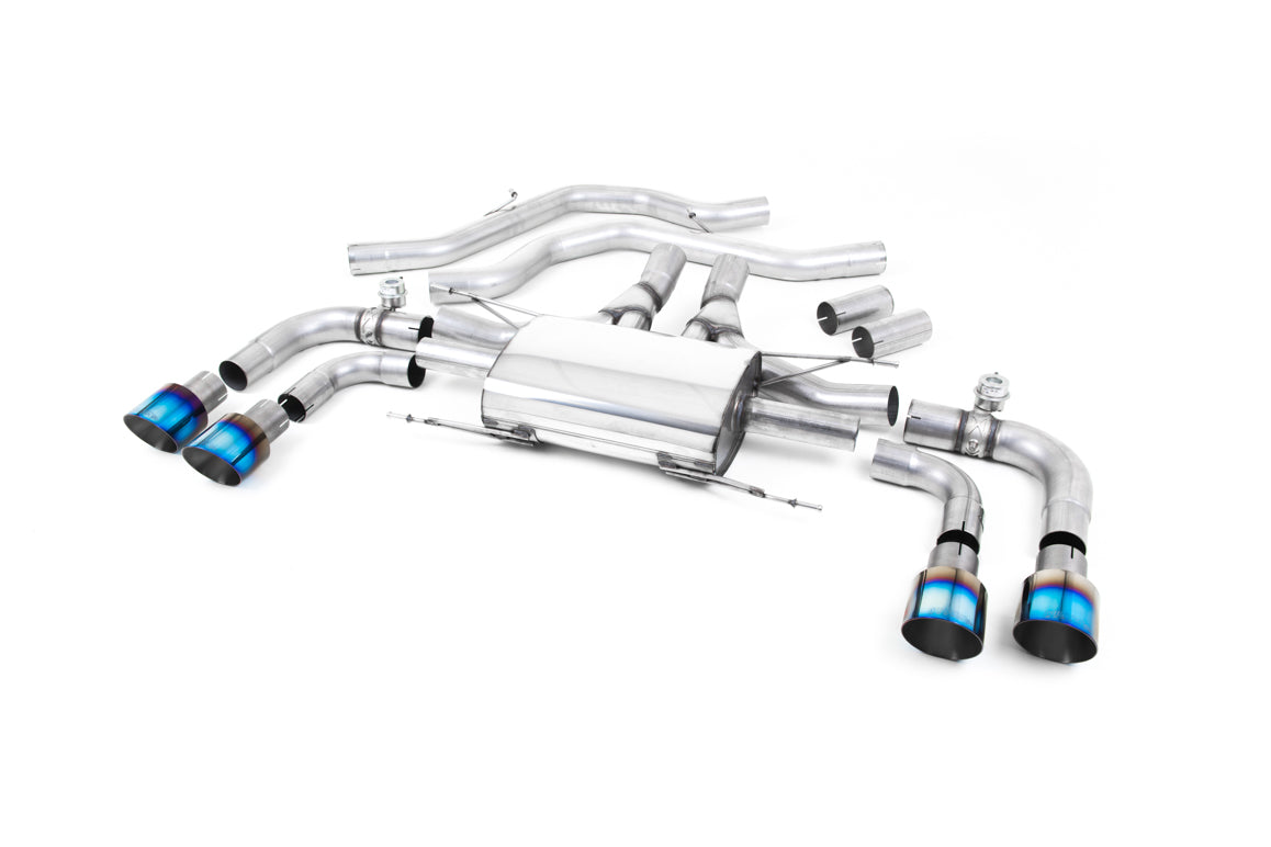 Milltek Sport - Alfa Romeo Giulia Quadrifoglio 2.9 V6 Bi-Turbo (Non OPF/GPF Models) 2017 - Exhaust System (Multiple Options)