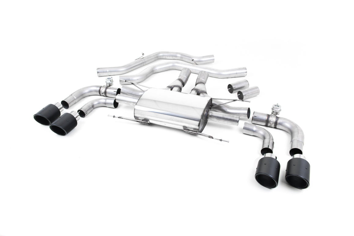 Milltek Sport - Alfa Romeo Giulia Quadrifoglio 2.9 V6 Bi-Turbo (Non OPF/GPF Models) 2017 - Exhaust System (Multiple Options)