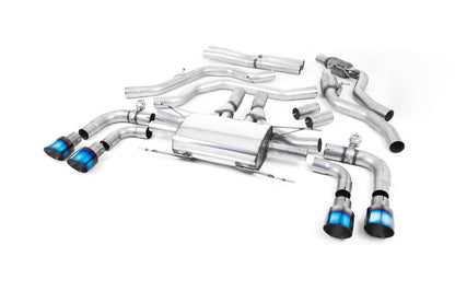 Milltek Sport - Alfa Romeo Giulia Quadrifoglio 2.9 V6 Bi-Turbo (Non OPF/GPF Models) 2017 - Exhaust System (Multiple Options)