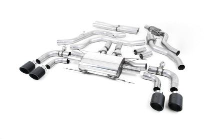 Milltek Sport - Alfa Romeo Giulia Quadrifoglio 2.9 V6 Bi-Turbo (Non OPF/GPF Models) 2017 - Exhaust System (Multiple Options)