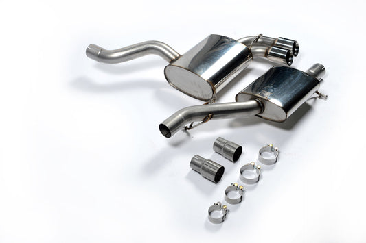 Milltek Sport - Cat Back Exhaust (Resonated or None Resonated) Audi S3 8P 3-Door