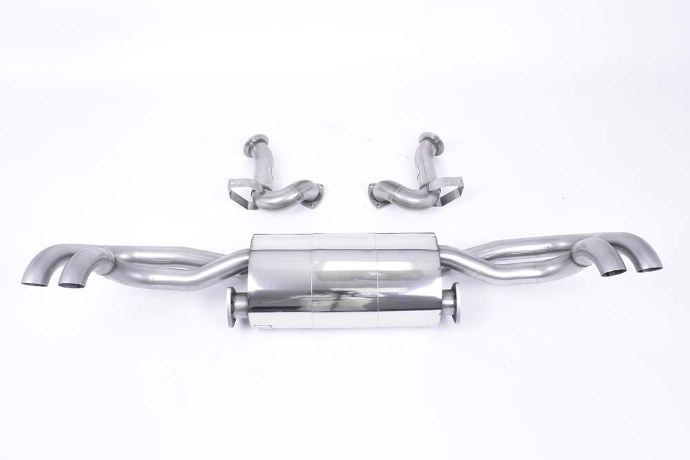 Milltek Sport - Cat Back Exhaust (Removes secondary Cat) Audi R8 MK1 4.2FSI