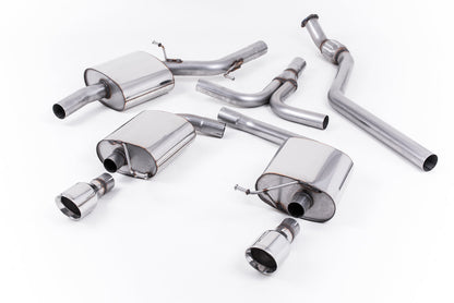 Milltek Sport - Cat Back Exhaust (Multiple Options) Audi A5 B8 (8T) Cabriolet & Coupe