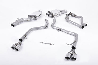 Milltek Sport - Cat Back Exhaust (Multiple Options) Audi S4 B8 3.0 V6