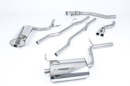 Milltek Sport - Cat Back Exhaust - Audi A4 B7 1.8T Quattro Saloon & Avant