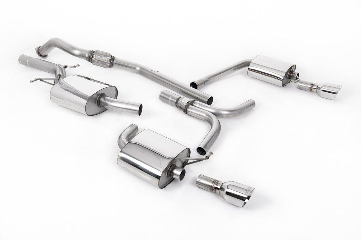Milltek Sport - Cat Back Exhaust (Multiple Options) Audi A5 B8 (8T) Multitronic / S Tronic Sportback