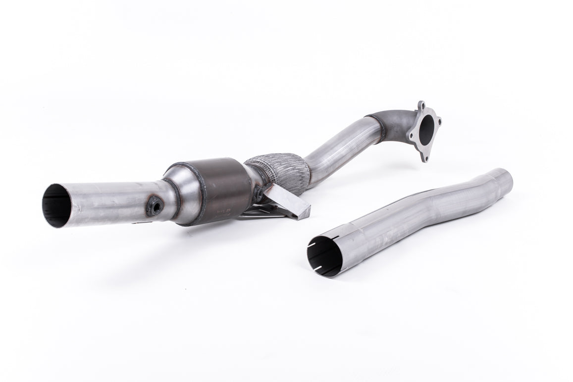 Milltek Sport - Downpipe with Decat or sports cat - Audi TT MK2 2.0 TFSi