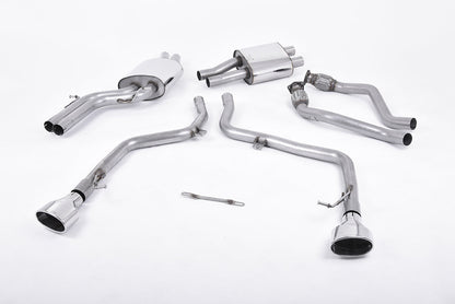 Milltek Sport - Cat Back Exhaust (Multiple Options) Audi S5 B8 Coupe & Cabriolet