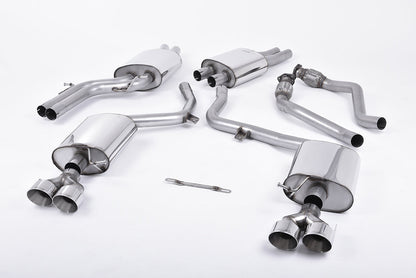 Milltek Sport - Cat Back Exhaust (Multiple Options) Audi S4 B8.5 3.0 V6