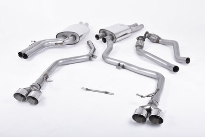 Milltek Sport - Cat Back Exhaust (Multiple Options) Audi S4 B8.5 3.0 V6