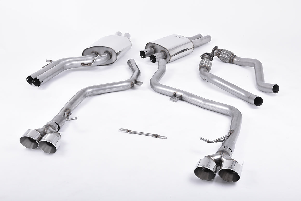 Milltek Sport - Cat Back Exhaust (Multiple Options) Audi S5 B8.5 Sportback