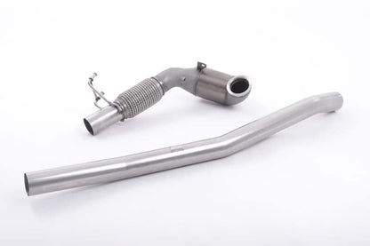 Milltek VW Golf MK7/7.5 R (inc. Estate), S3 8V (13-21) Fits Milltek Cat-back – Large Bore Downpipe and Hi-Flow Sports Cat
