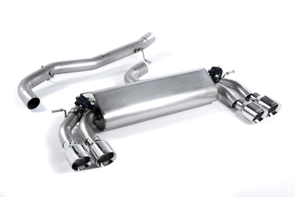 Milltek Sport - Cat Back Exhaust (Multiple Options) - Audi S3 8V / 8V2 (Without GPF) 3 DOOR MODEL