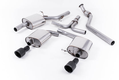 Milltek Sport - Cat Back Exhaust (Multiple Options) Audi A5 B8 (8T) Cabriolet & Coupe