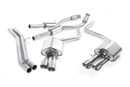 Milltek Sport - Cat Back Exhaust (Multiple Options) Audi S8 D4