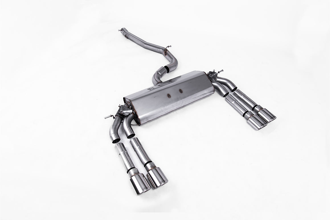 Milltek Sport - Cat Back Exhaust (Multiple Options) - Audi S3 8V / 8V2 (Without GPF) Saloon & Cabrio