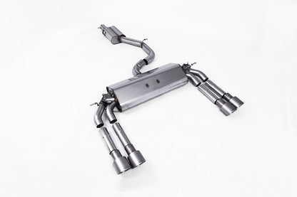 Milltek Sport - Cat Back Exhaust (Multiple Options) - Audi S3 8V / 8V2 (Without GPF) Saloon & Cabrio