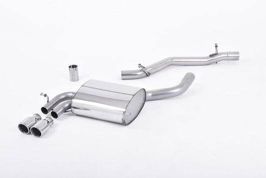 Milltek Sport - Cat Back Exhaust (Non Res) - Audi A3 8P 3.2 V6 Quattro (3&5 door sportback)