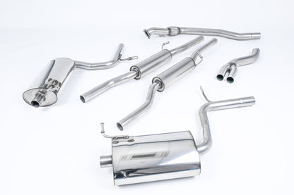 Milltek Sport - Cat Back Exhaust - Audi A4 B6 1.8T Quattro (Saloon / Avant 6 Speed)