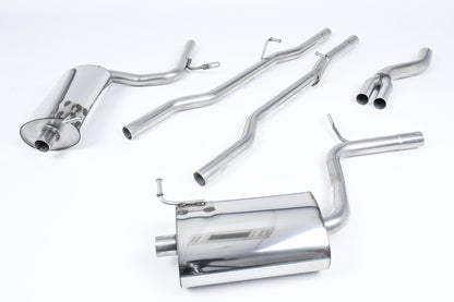 MIlltek Sport - Cat Back Exhaust (Multiple Options) Audi A4 B7 2.0TFSi Quattro & DTM