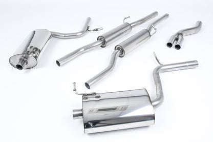MIlltek Sport - Cat Back Exhaust (Multiple Options) Audi A4 B7 2.0TFSi Quattro & DTM