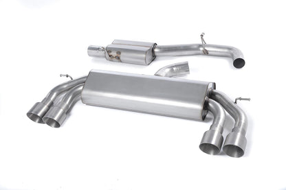 Milltek Sport - Cat Back Exhaust (Multiple Options) - Audi S3 8V / 8V2 (Without GPF) 3 DOOR MODEL