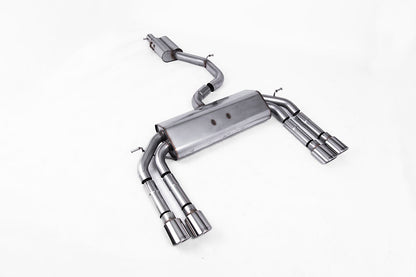 Milltek Sport - Cat Back Exhaust (Multiple Options) - Audi S3 8V / 8V2 (Without GPF) Saloon & Cabrio